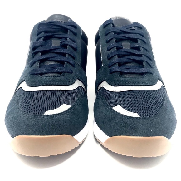 NIB Hugo Boss Blue Running-Style Sneakers - Picture 2 of 8